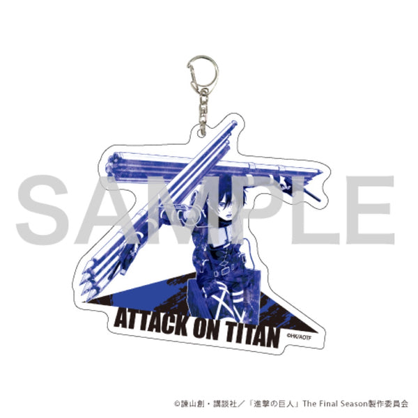 「進撃の巨人」デカアクリルキーホルダー02/ミカサ(MANGEKYO)